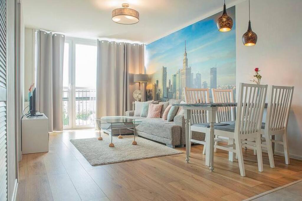 City Center-Comfortable And Stylish Apartment- P2 Warsawa Bagian luar foto